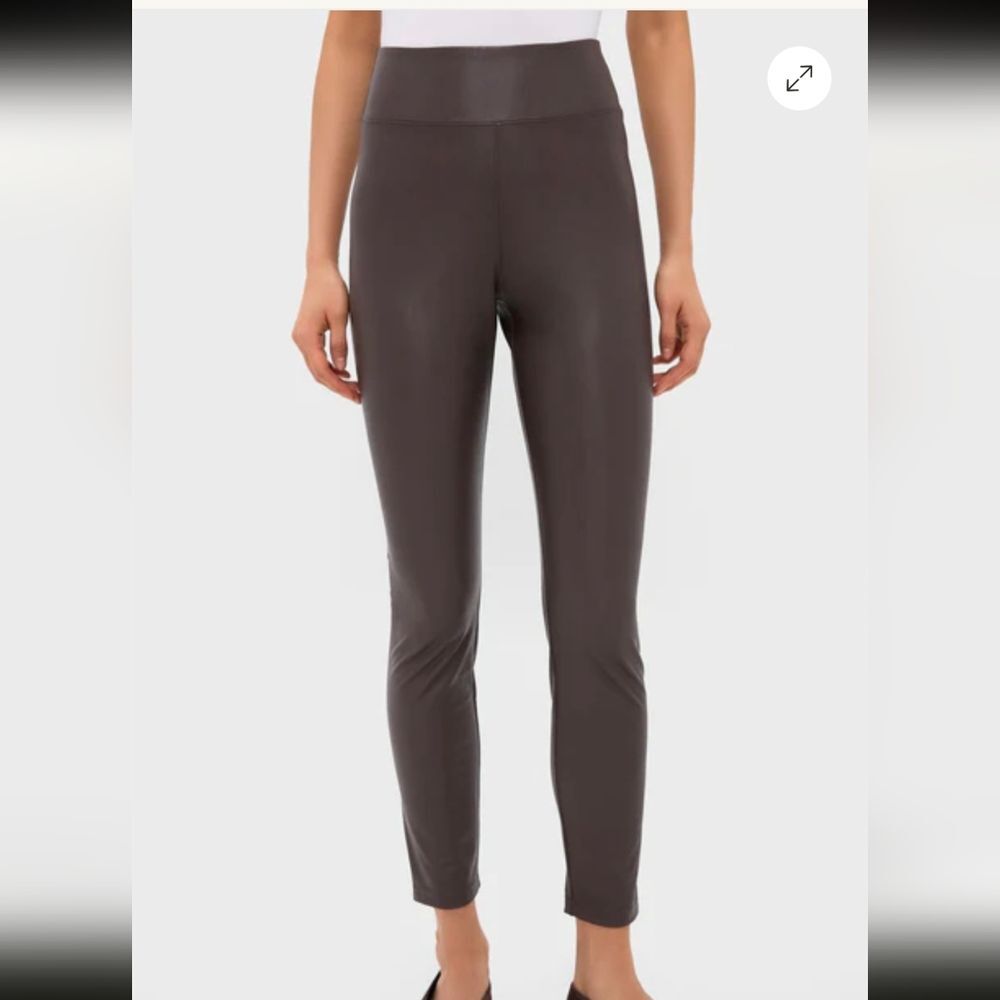Tuckernuck Brown Leather Leggings Small